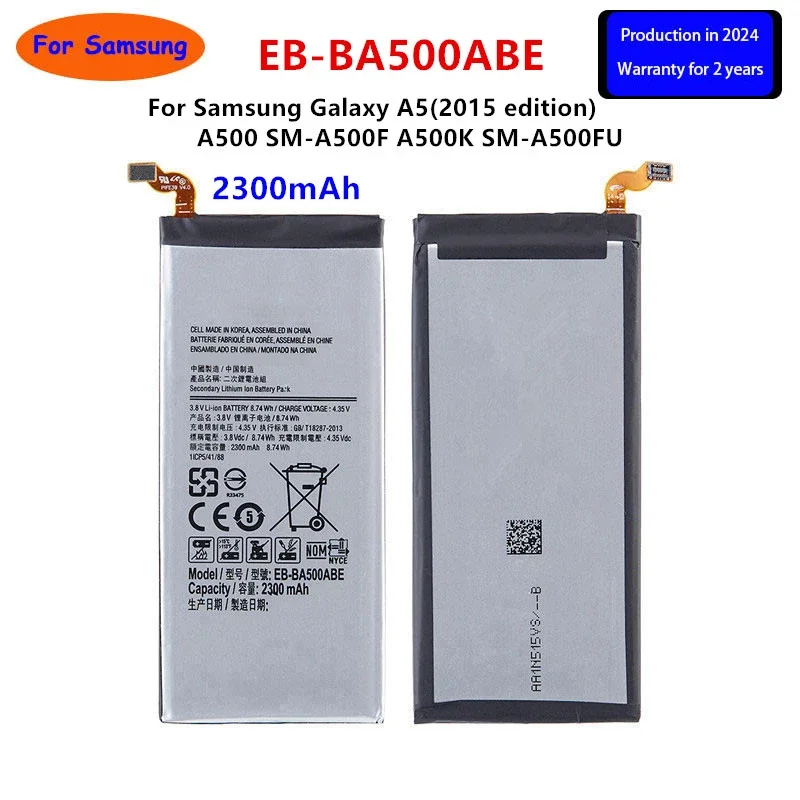 

Brand New EB-BA500ABE 2300mAh Battery For Samsung Galaxy A5(2015 edition) A500 SM-A500F A500K SM-A500FU Batteries