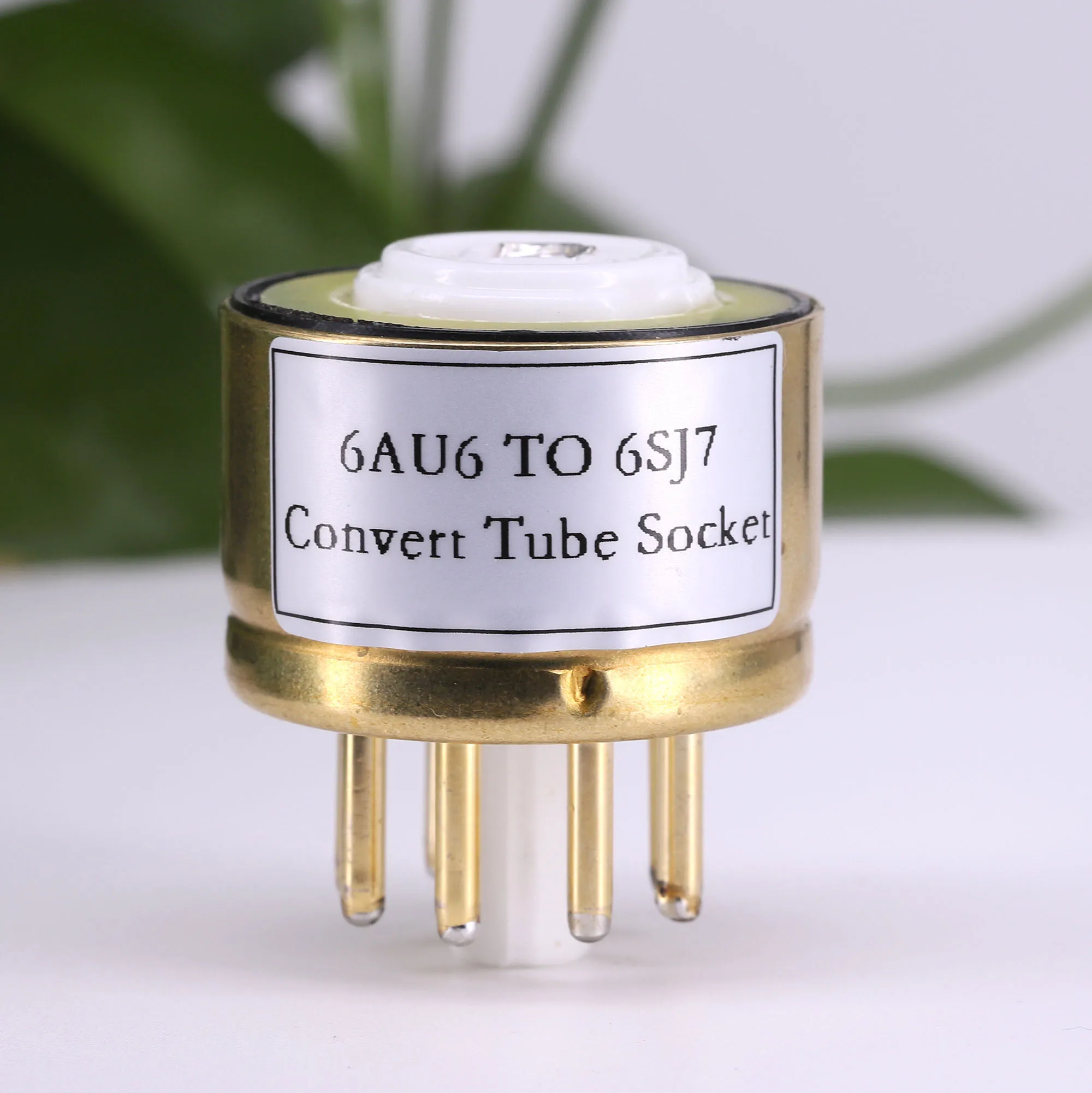 1 шт. 6AU6 (верхний) до 6SJ7 (низ) 7 контактов на 8 контактов трубка DIY аудио вакуумная трубка адаптер розетка преобразователь Бесплатная доставка