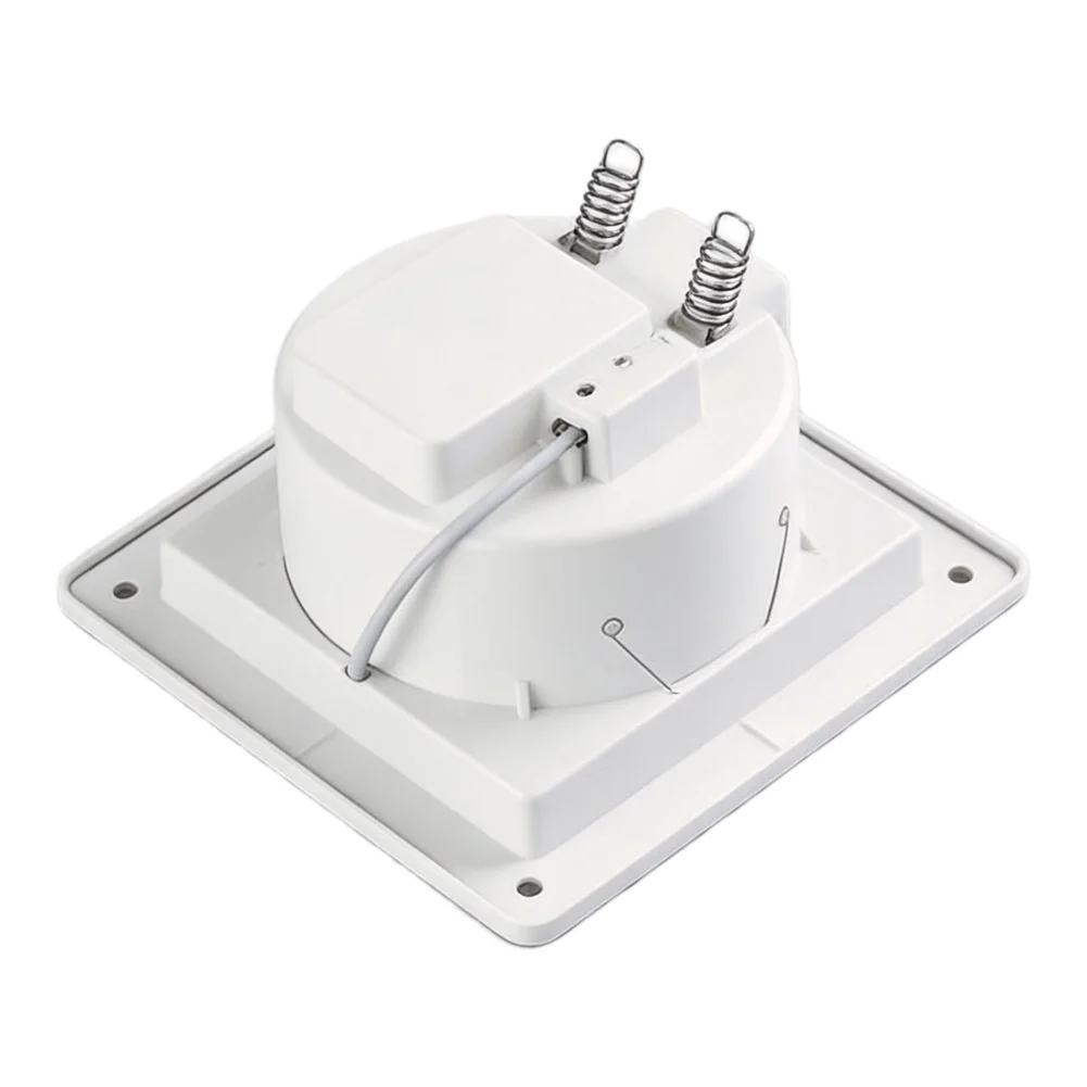 Home Ventilation White Ventilation Fan Powerful Kitchen Ventilation Fan Space-saving Design User-friendly Installation