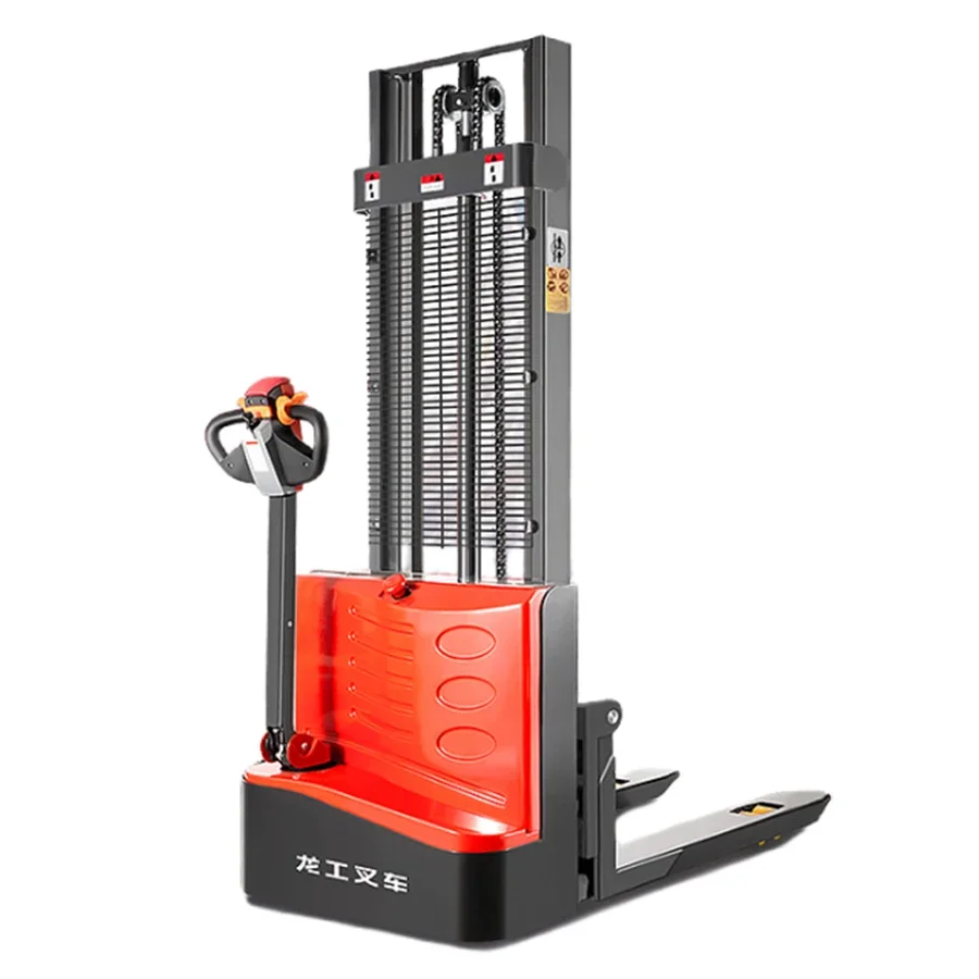 

All-electric stacker 1.5 tons lift forklift automatic hydraulic pallet truck lift stacker truck