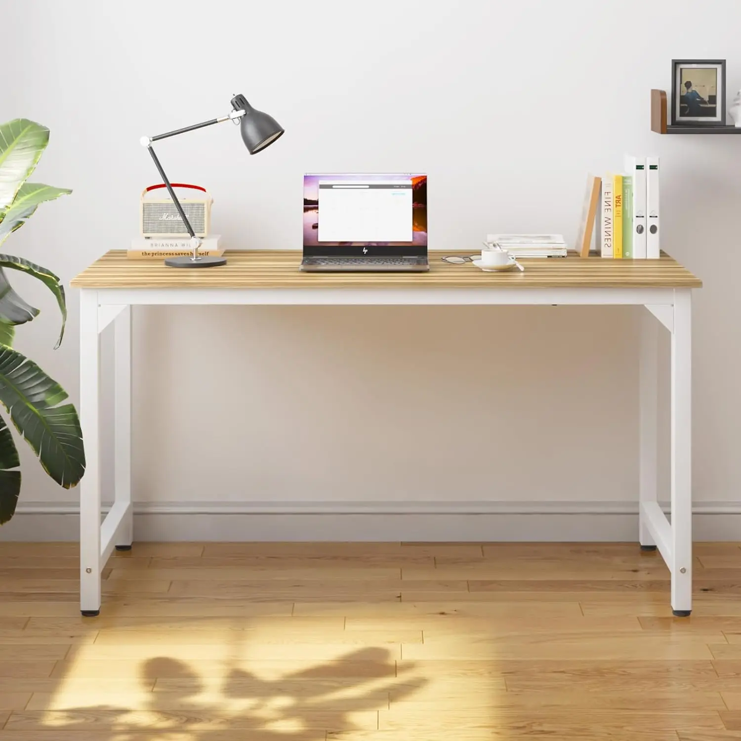 التصميم الحديث دراسة طاولة الكمبيوتر مكتب أثاث المكاتب مكتب الاستقبال المعدني