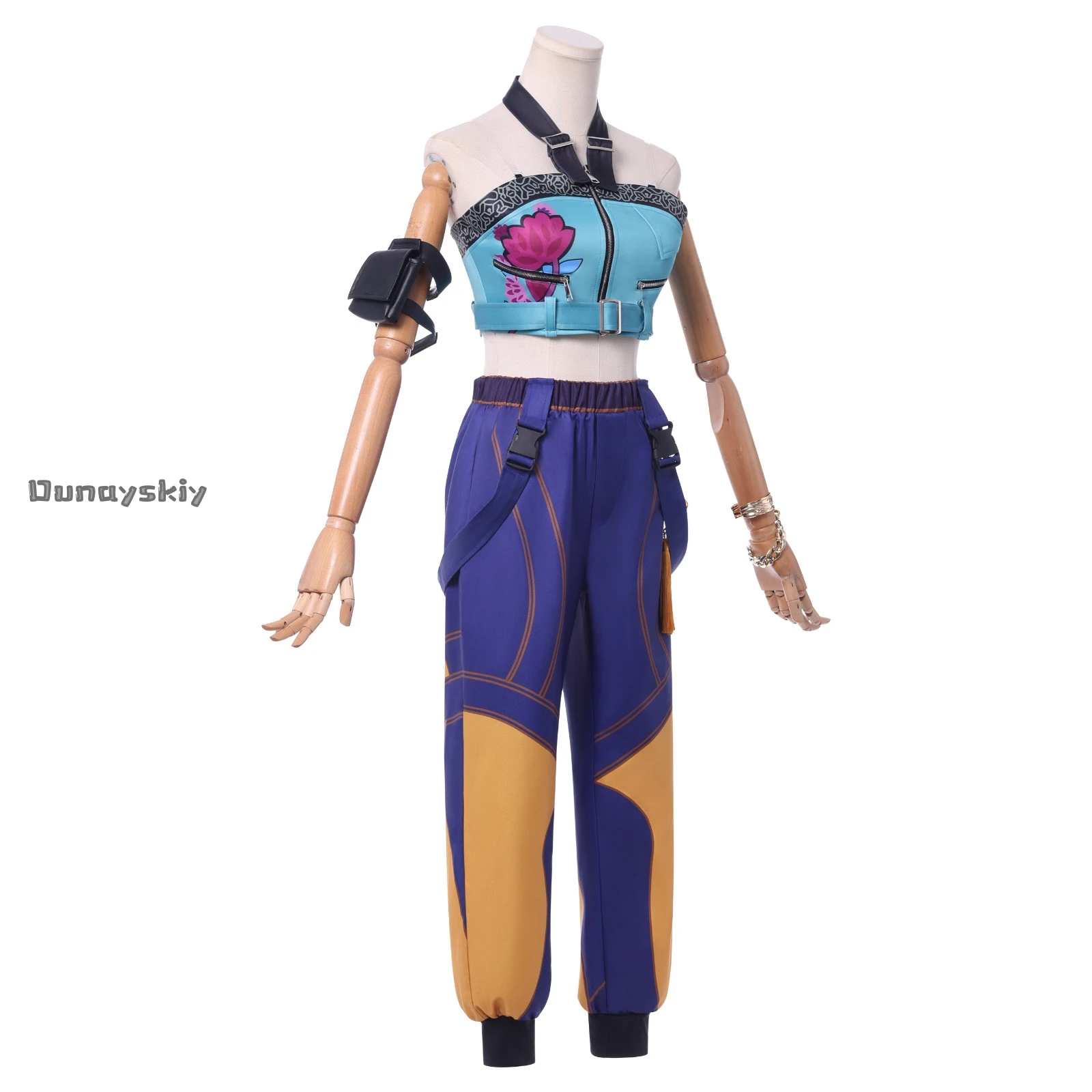 Cosplay Hunters Superstar Zoe Costume Singing on Stage Y2K Girl Group Suit Halloween Party Comic Suit for Adult Women Outfit