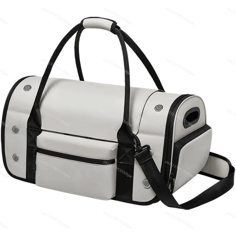 New Large Capacity Outdoor Cat Bag Breathable Portable Foldable Handbag Crossbody Pet Carrier for Cats