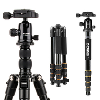 Monopod Function Zomei Q666 Lightweight Photography Digital SLR Camera Tripod