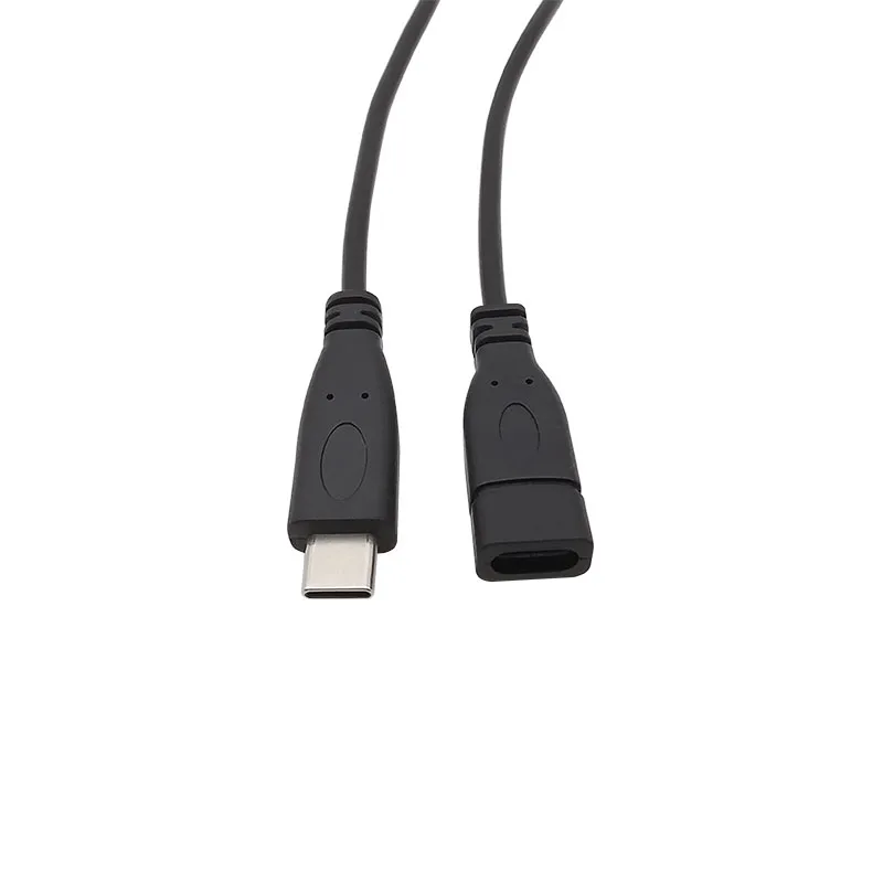 5Pcs 5V USB tipo C maschio/femmina 2/4 Pin Pigtail Extension cavo di alimentazione ricarica dati riparazione fai da te connettore presa USB di tipo C