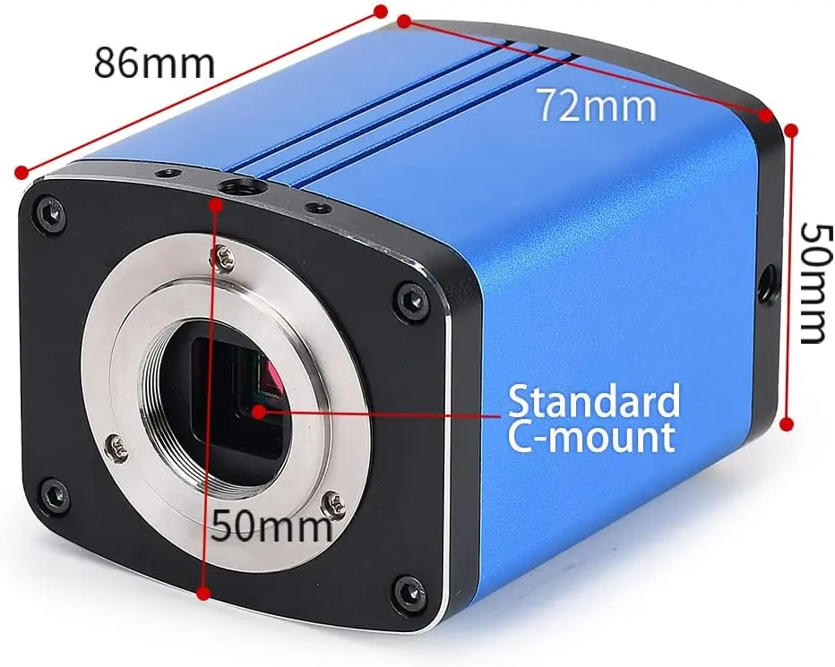 ZC1-1080P 60FPS 자동 초점 현미경 카메라는 자동 초점 및 측정 기능을 갖춘 산업용 카메라입니다.