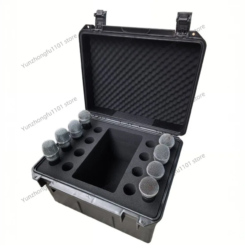 

Factory Direct Sales Wireless 12/16/20/24/30 Microphone Microphone Case, Performance Waterproof Plastic Tool Portable Case