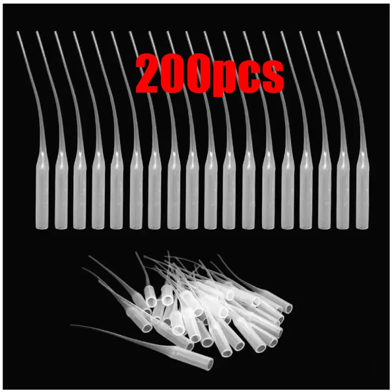50/100/200/300 Stuks Lijm Micro Tips Plastic Fles Extender Tips Ca Lijm Precisie Applicator Voor Arts Crafts Lab Doseren