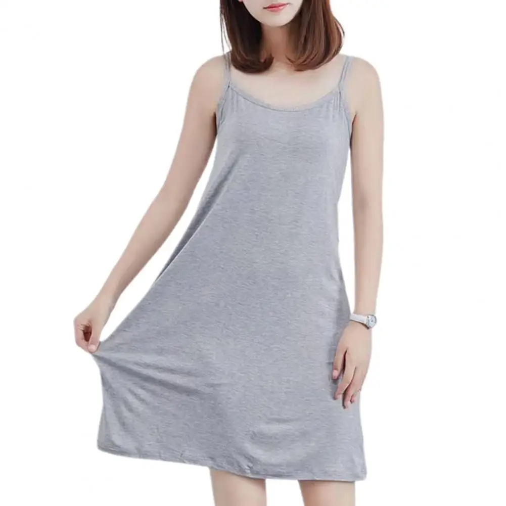 

Sleeveless Backless Women Dress Elastic Thin Summer Sling Bottoming Dress Clothing 2024 vestidos para mujer