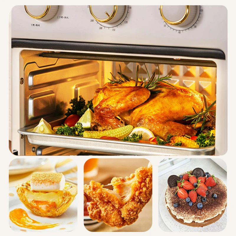 Home Multi-functional Visual Electric Ovens Air Fryers Integrated Machine New 15L Large Capacity Mini Oven Baking Ovens