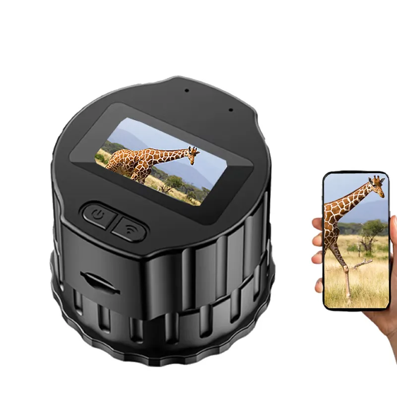 Novo Microscópio V13 Wifi HD com Câmera Eletrônica e Tela de 1.5 Polegadas, Gravador Óptico para Observação de Pássaros