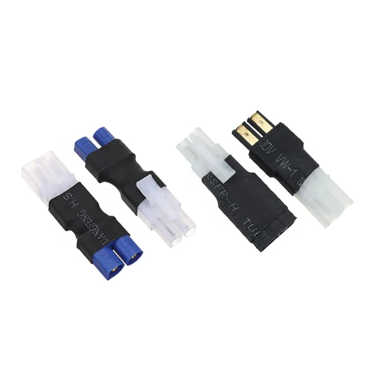 30PCS Tamiya Connector Adapter Big Copper Male To TRX EC3 EC5 Female Plug Wireless For RC Lipo Battery