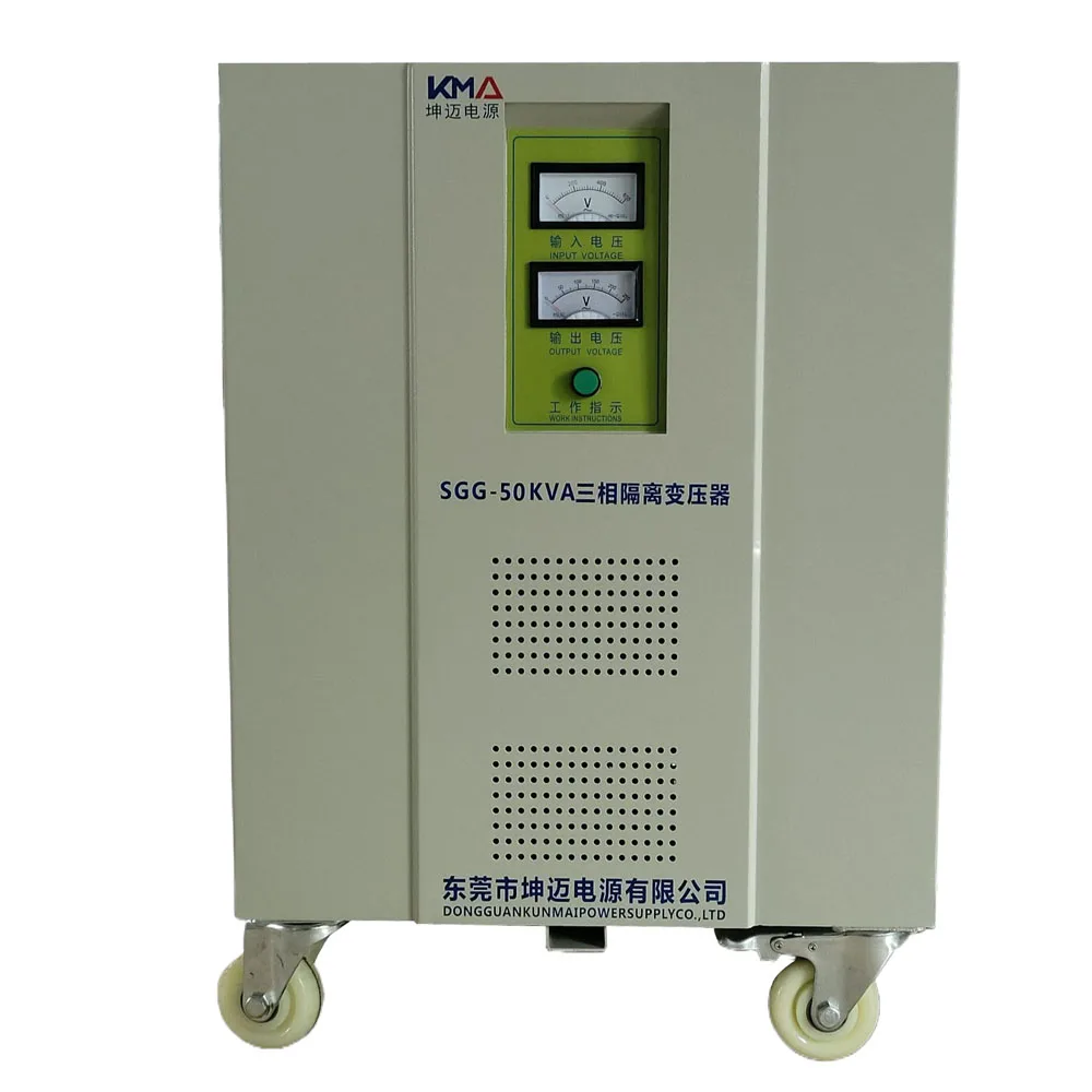 Isolation for Transformers Output Voltage 200V-480V Input Voltage 220V-240V 50Hz/60Hz Aluminum Copper