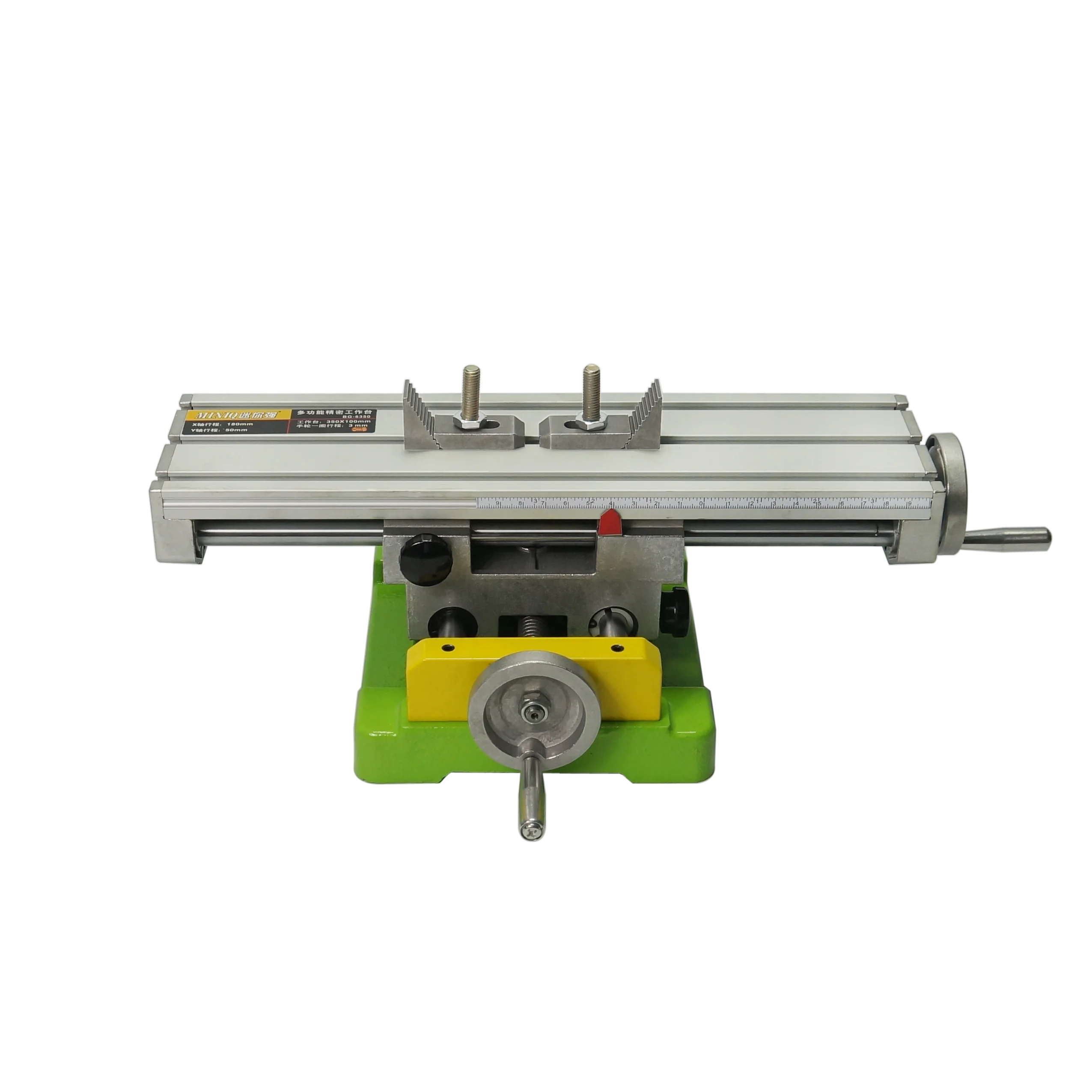 Numerical control milling machine LY6350 desktop drilling tool fixture table X y axis adjustment coordinate table