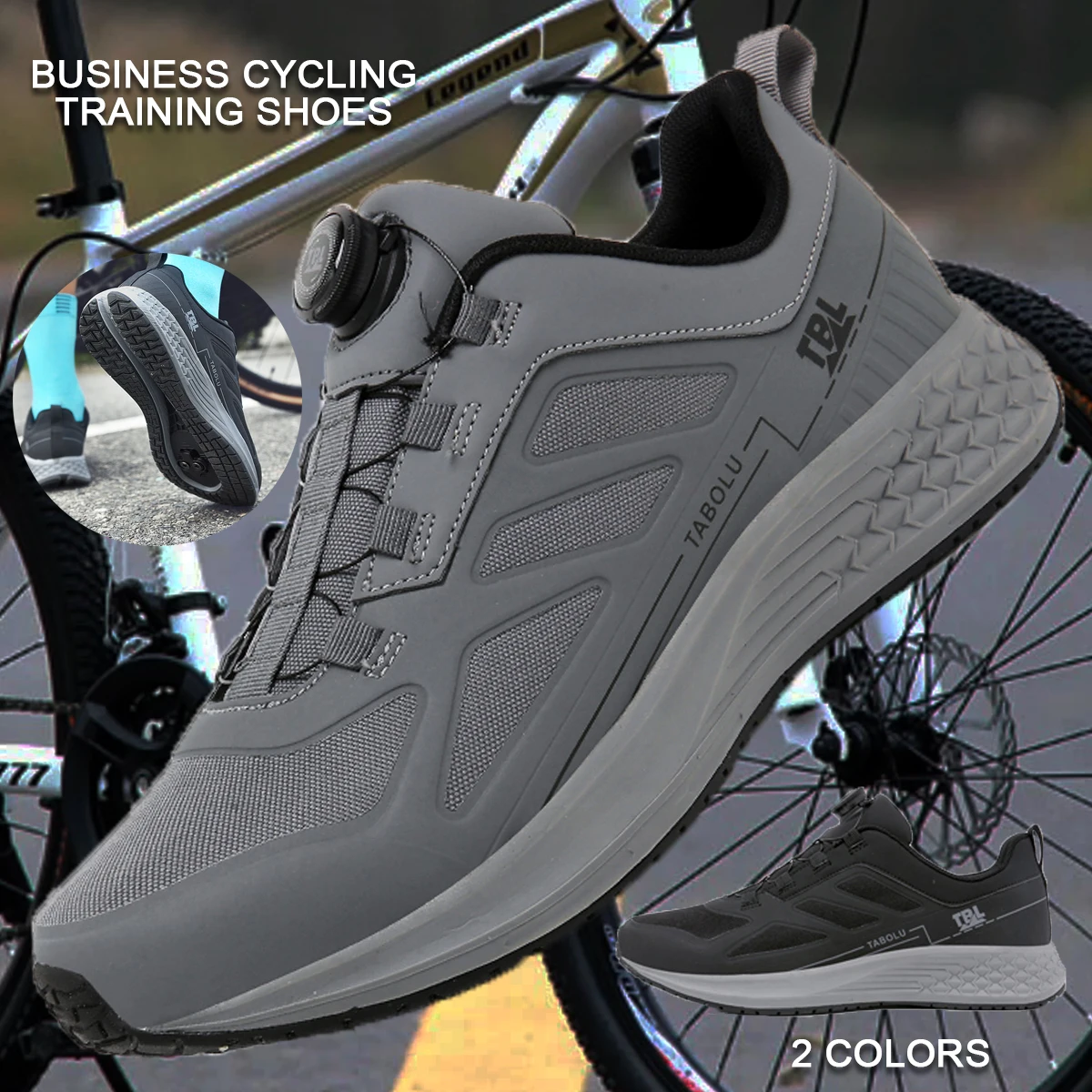 

New Men's and Women's Bicycle Shoes Business Outdoor Cycling Shoes Road Cycling Dual Purpose Professional Shoes