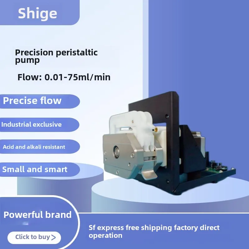 Peristaltic pump Micro flow peristaltic pump Multi channel peristaltic pump Low pulsation 10 roller High precision