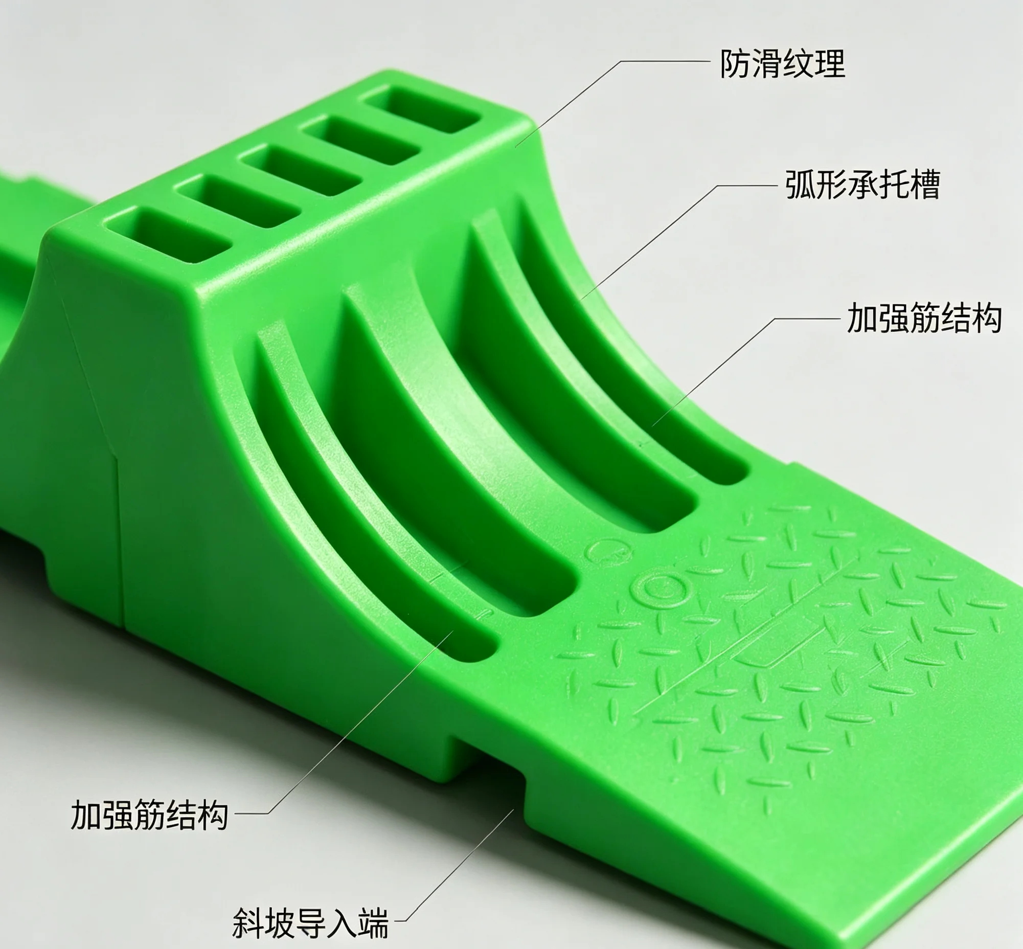 For 4Pcs Plastic Interlocking Tire Slide Ramps, Heavy Duty Wheel Skates for Trailer & Vehicle Rescue Recovery