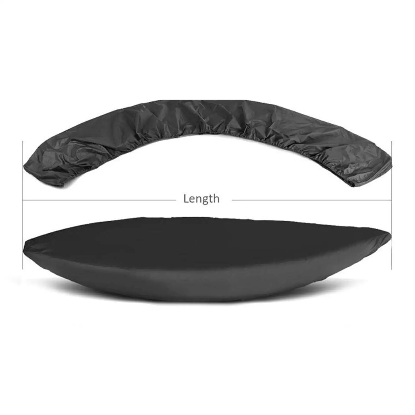 

Kayak Cover Weatherproof Oxford Cloth Tear Resistant Boat Guard Dustproof Accessory for Paddle Board Outdoor