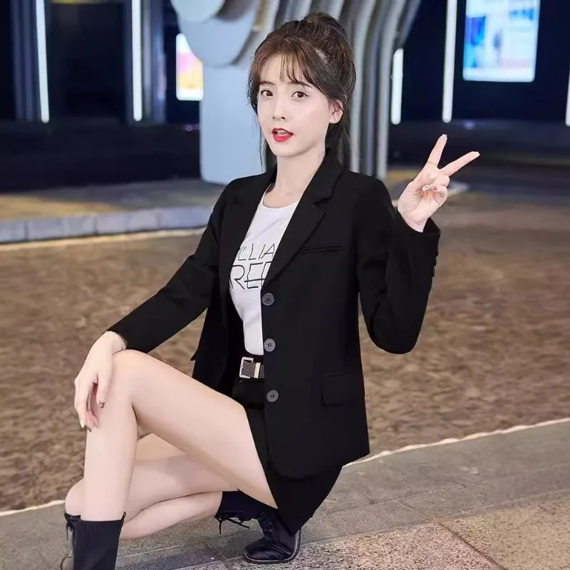 معاطف سترة السترة ملابس النساء الربيع والخريف الكورية أزياء نمط جديد، الراقية سليم صالح البنطال القصير #3