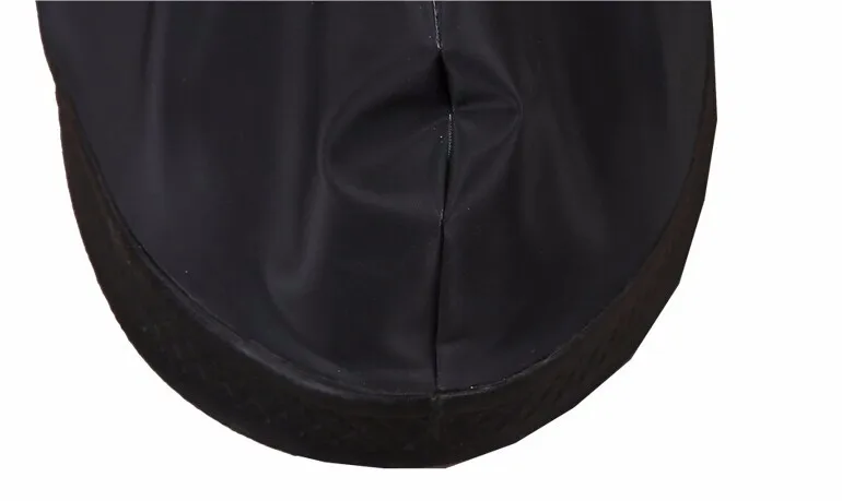 Protector de botas impermeable reutilizable para motocicleta, zapatos de lluvia para ciclismo, chubasquero fácil de montar para jinete