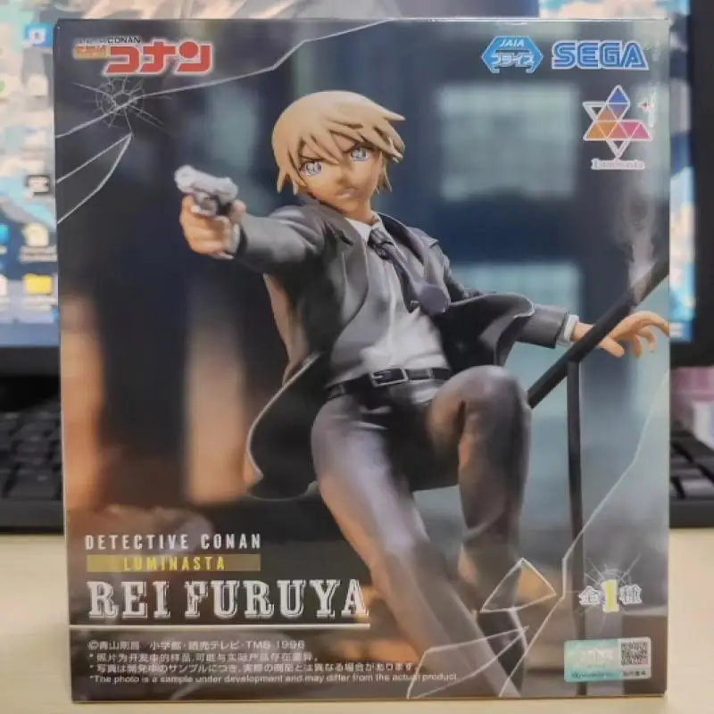 Luminasta 名探偵コナンオリジナル在庫本物の羽生レイゼロコレクターデスクトップ装飾アニメフィギュア模型玩具ギフト Pvc