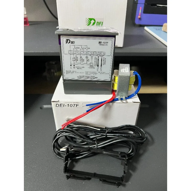 Deyi temperature controller DEI-104FK DEI-107F 104F Jincheng freezer temperature control refrigeration