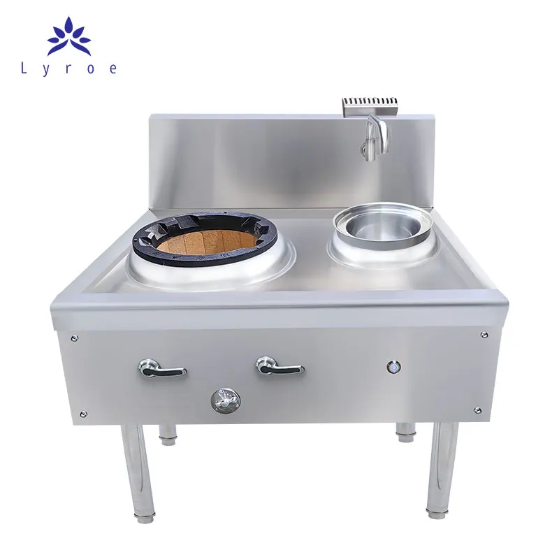 LYROE Robust Cooking Frying Stove Low Pressure Wok Burner Gas Stoves Fierce Fire Valves Work With Stoves