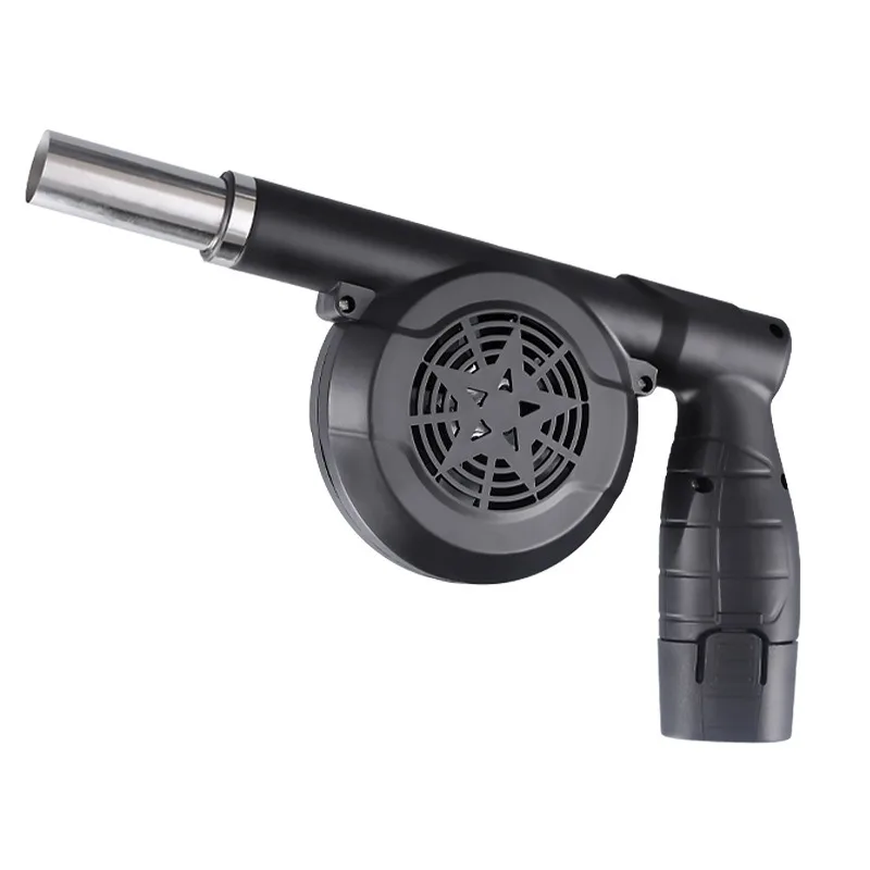 

Lithium battery blower handheld outdoor combustion engine 12V speed regulation barbecue household charcoal fire hair dryer