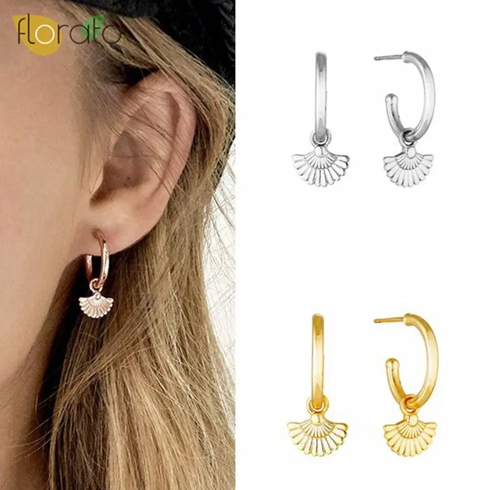 

925 Sterling Silver Ear Needle Advanced Classic Hoop Earrings Gold and Silver Minimalist Design Earrings for Women Jewelry Gift