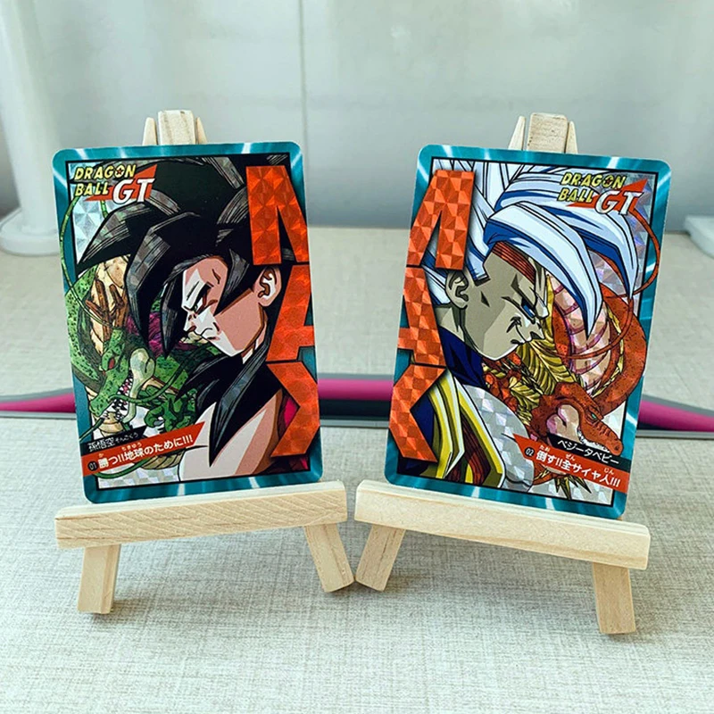Anime Dragon Ball DIY ACG Son Goku Broly Desktop Battle Game Foil Holographic Collectible Cards Christmas Birthday Toy Gift view 2