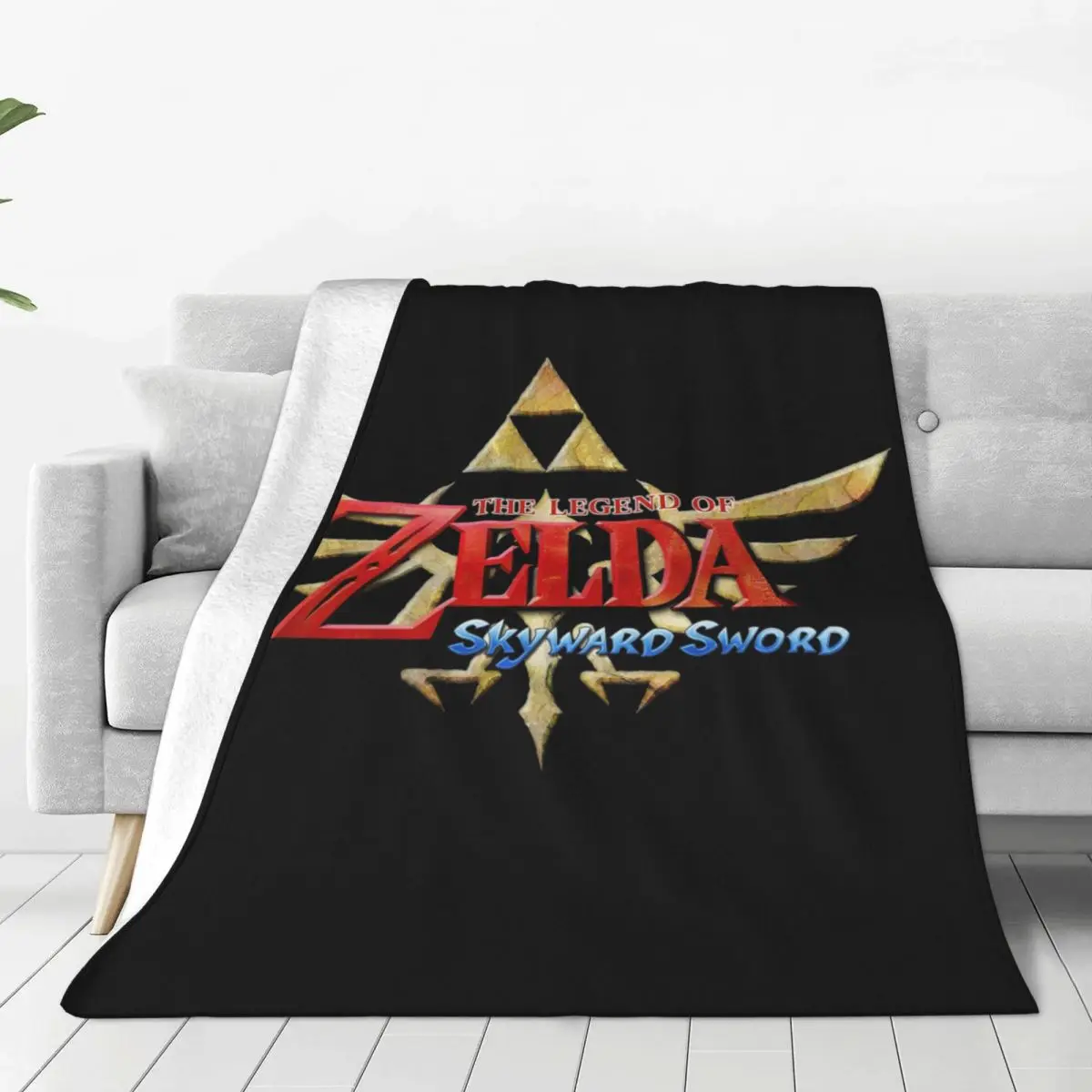 The Legend Of Zeldas Blanket Fleece Breathable Sofa Throw Blankets For Home Bedroom Travel Throws Bedspread Quilt