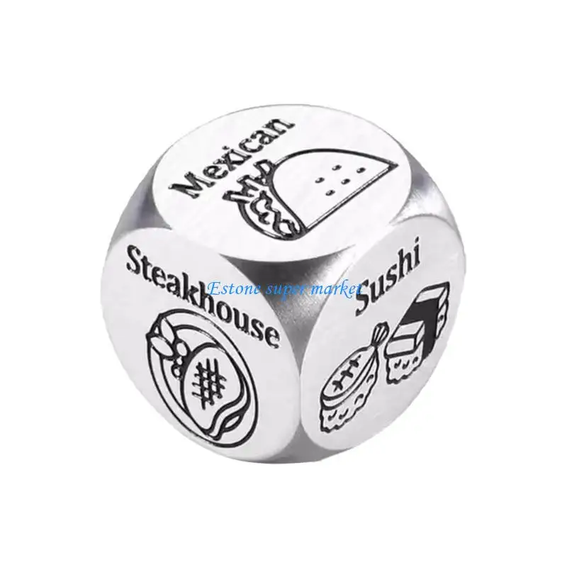 

090B Fun Selector Dices for Couples Anniversary Celebration and Romantics Evenings Decision Maker Dices