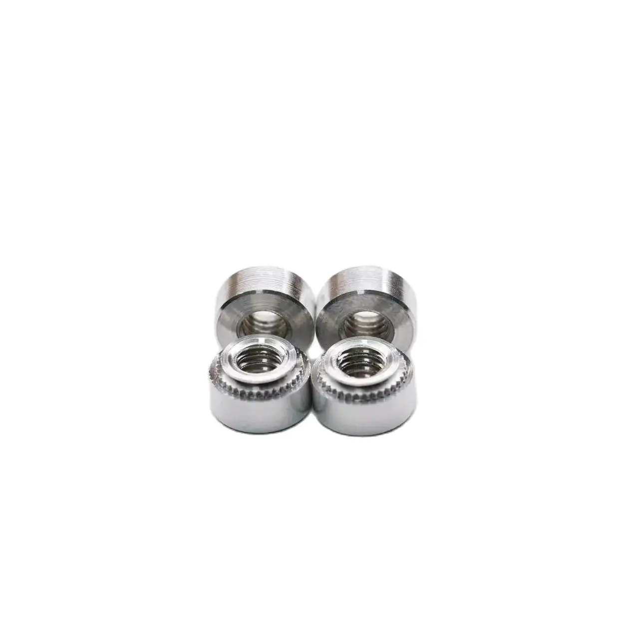 Rivets S-0820-1/2 Self-Clinching Fasteners Used On Thin Sheet Carbon Steels Press In Nuts Inch Threaded Rohs Zinc Plating 100PCS