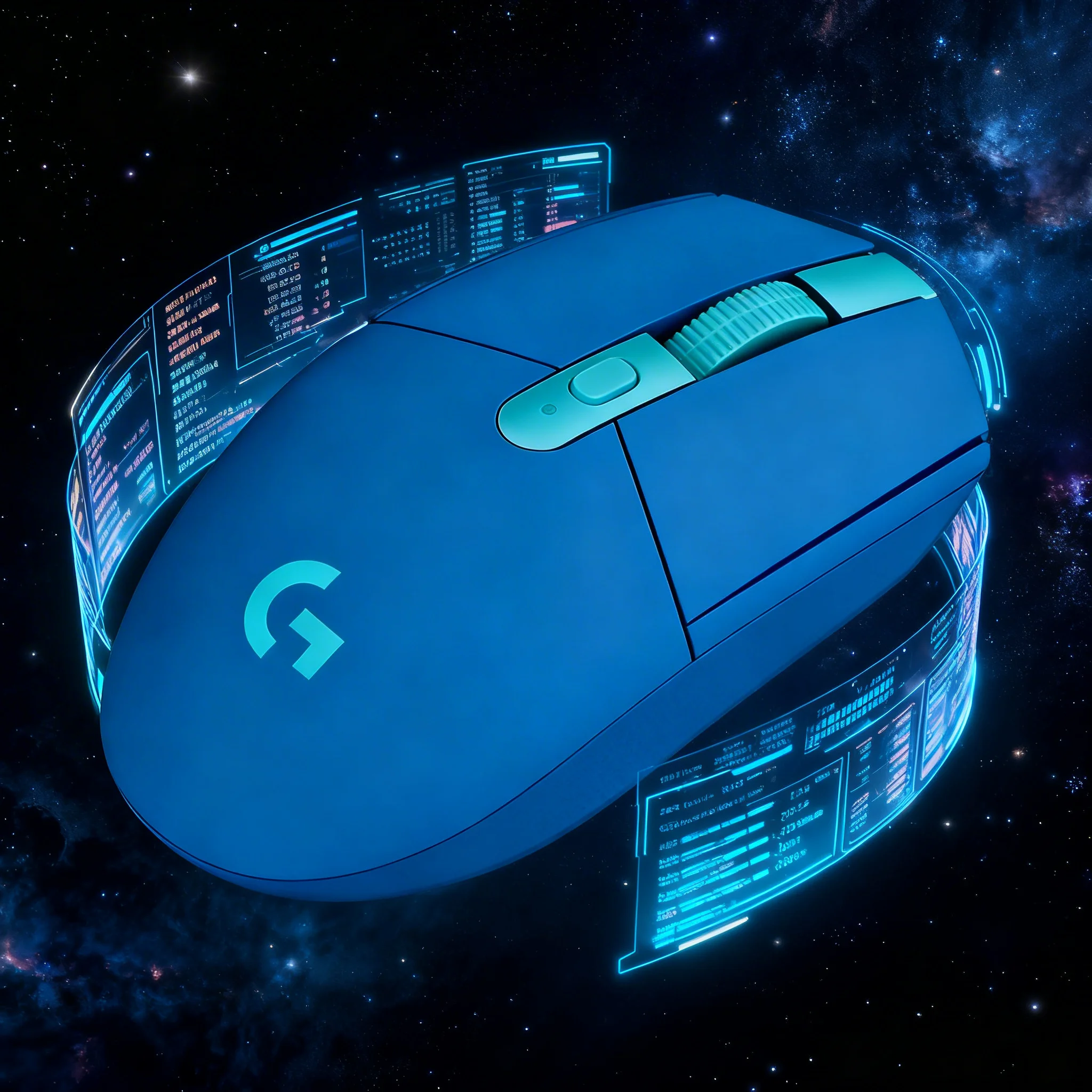 

Logitech G304 Lightning Wireless Mouse, Hero 12K sensor, 12000 DPI, 6 customizable buttons, compatible with PC and Mac.