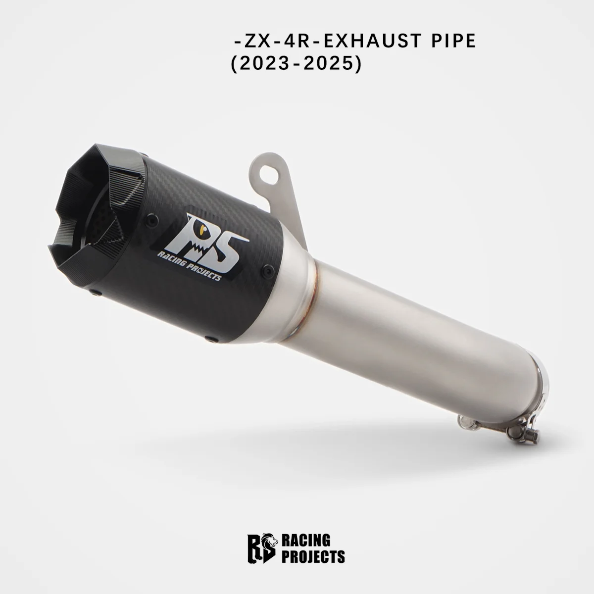 

RS For Kawasaki ZX4R ZX4RR ZX25R ZX25RR Motorcycle Exhaust Modification Muffler Escape Racing Line Tail Pipe stainless steel
