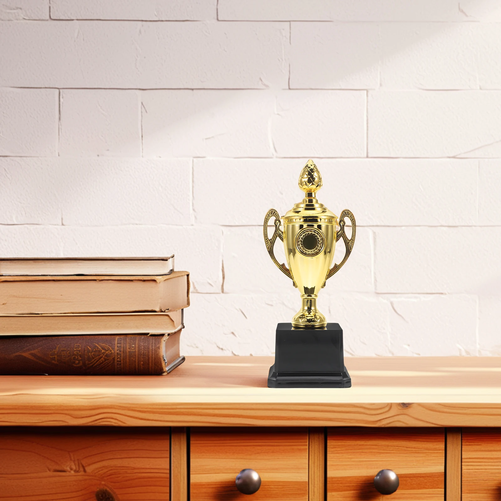

Plastic Trophy Ceremony Prop Creative Model Delicate Music Award Celebration Shaped Child Decor