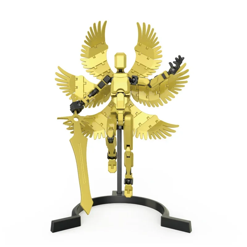 

Манекен Lucky T13, печать шестого поколения, 3D многосуставная подвижная кукла, фигурка, сделай сам, сборная игрушка, детский подарок, развитие мозга