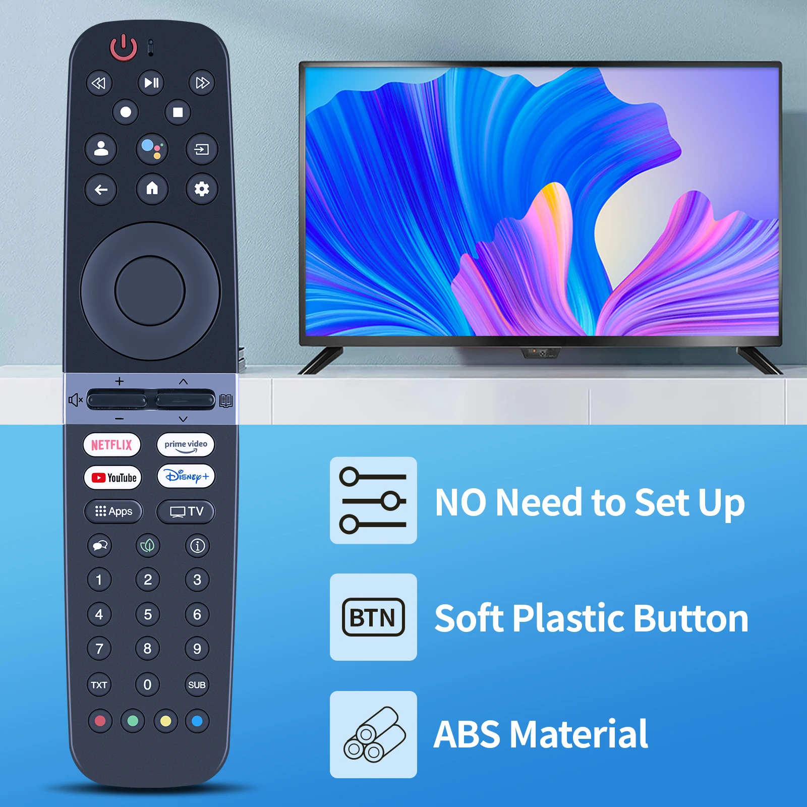 

Replacement Remote Control For Grundig Arcelik Beko vs2187r New