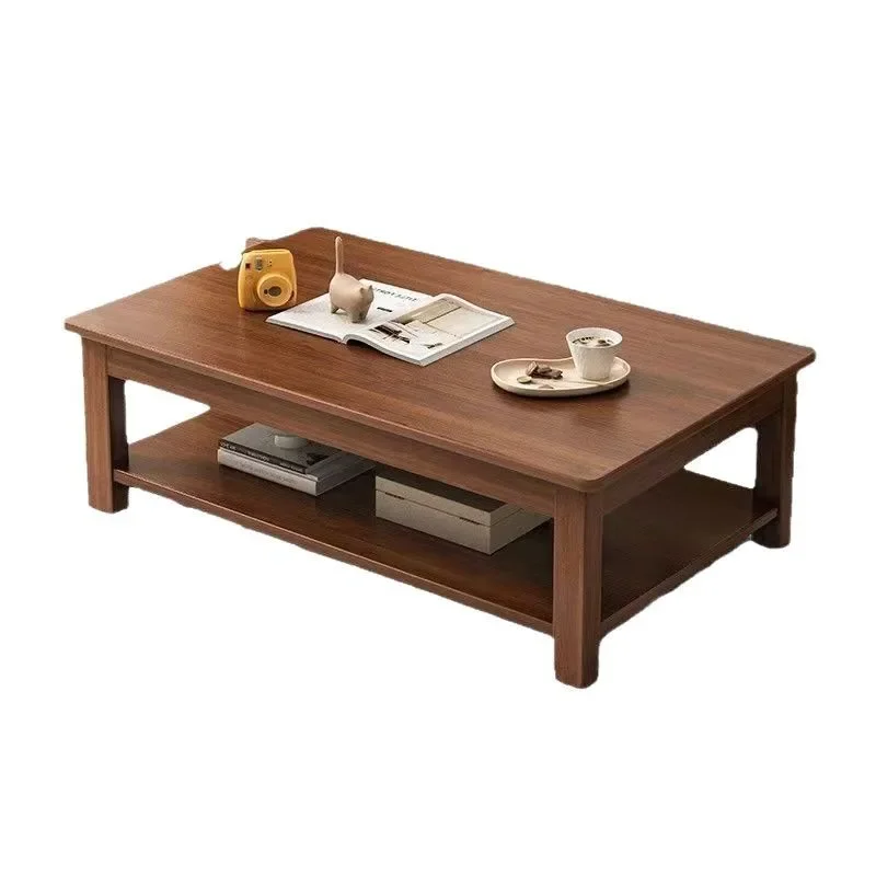 

Coffee table living room for home use, small apartment solid wood, simple table living room