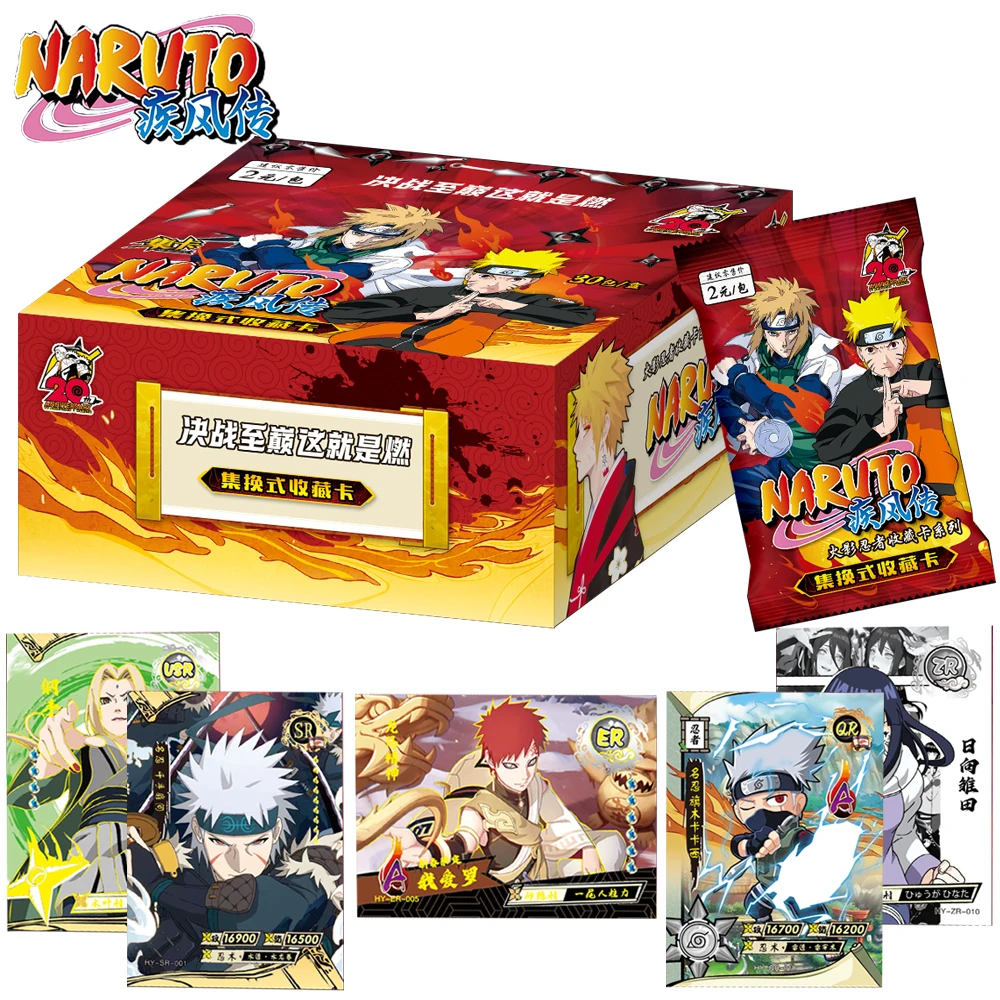 

Original NARUTO Card For Children High Scoring Youth Anime Hatake Kakashi Exquisite Limited Game Collection Card Toys For Family