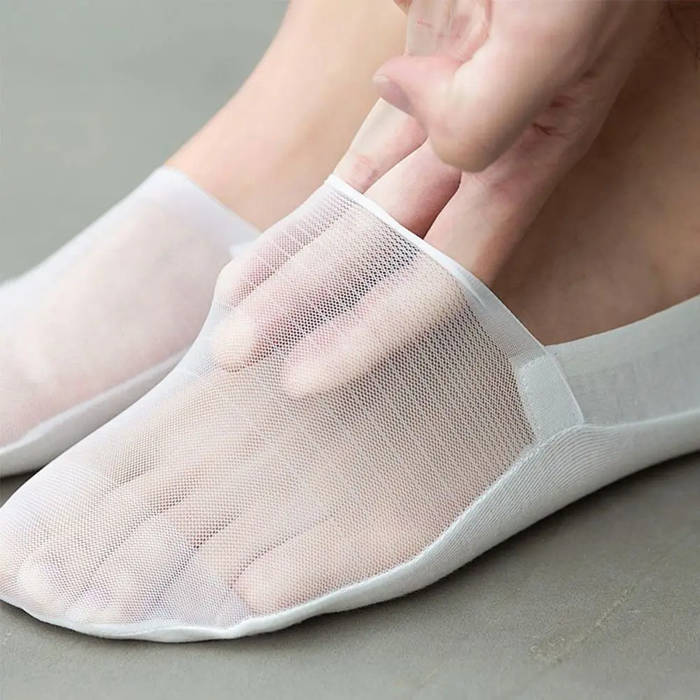 

Thin Seamless Soft Socks Invisible Socks Breathable Mesh Socks Man Socks