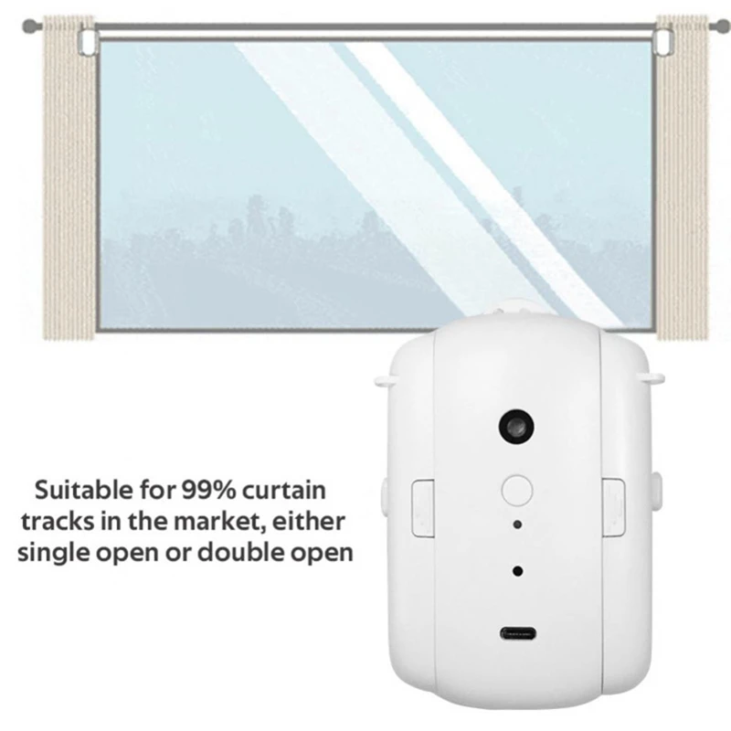 Tuya Smart WIFI Automatic Curtain Opener Track Curtains Switch Robot Remote Control For Alexa Google Home