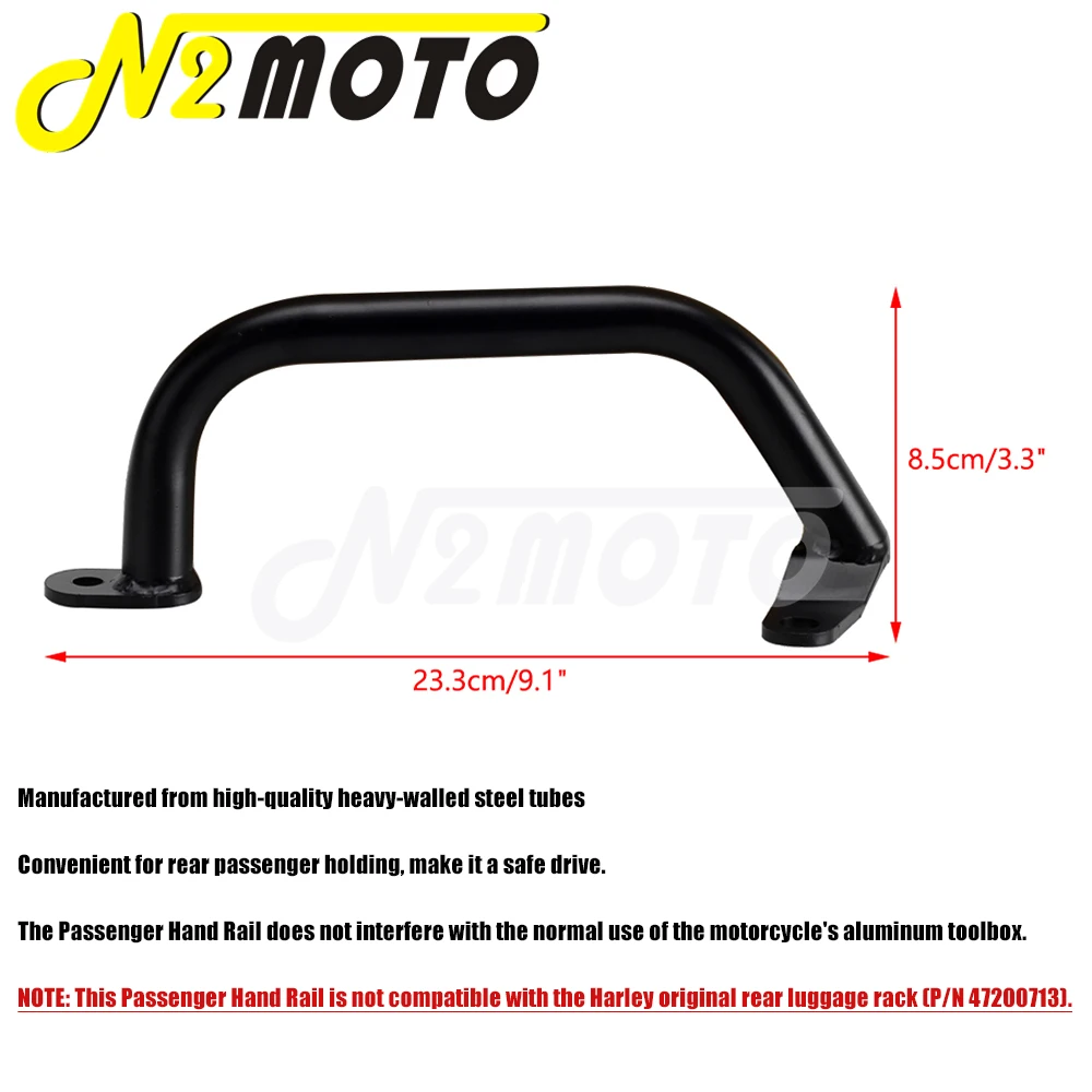 Motorcycle Rear Seat Left / Right Side Grab Bar Armrest For Harley Pan America 1250 RA1250 RA1250S 2021-2024 Passenger Hand Rail