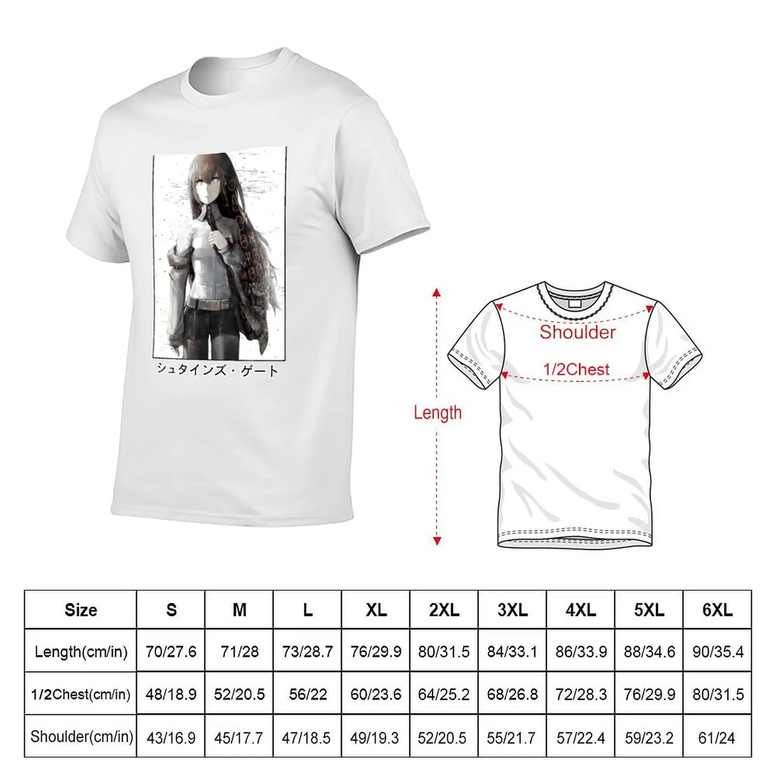 Steins Gate T-Shirt cheap stuff clothes mens designer t shirt