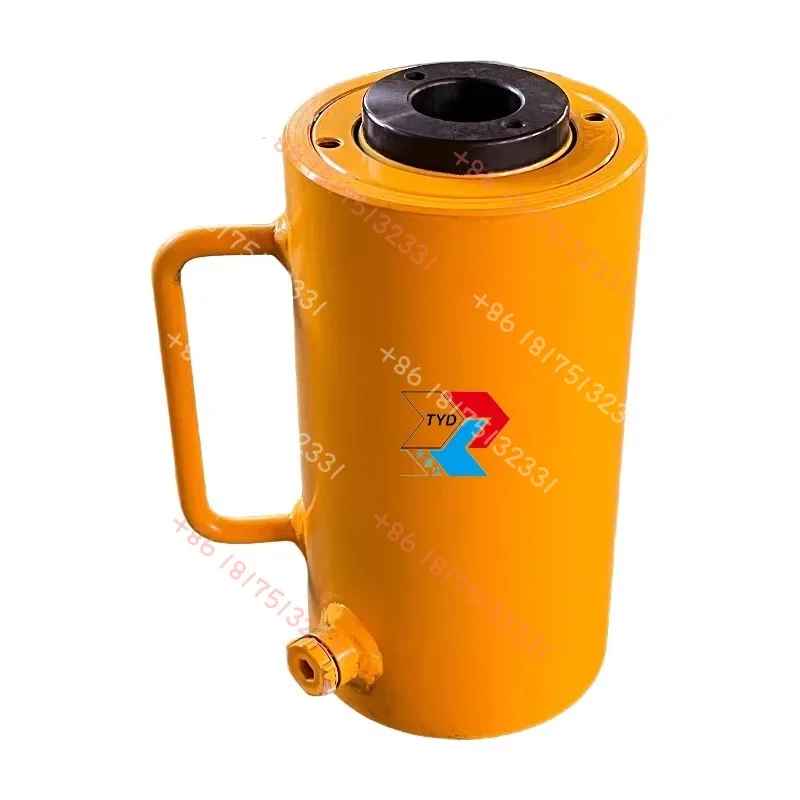 

Heavy Tydrch Series 12/20/30/60/100ton Single Acting Alloy Steel Hollow Hydraulic Cylinder Jack