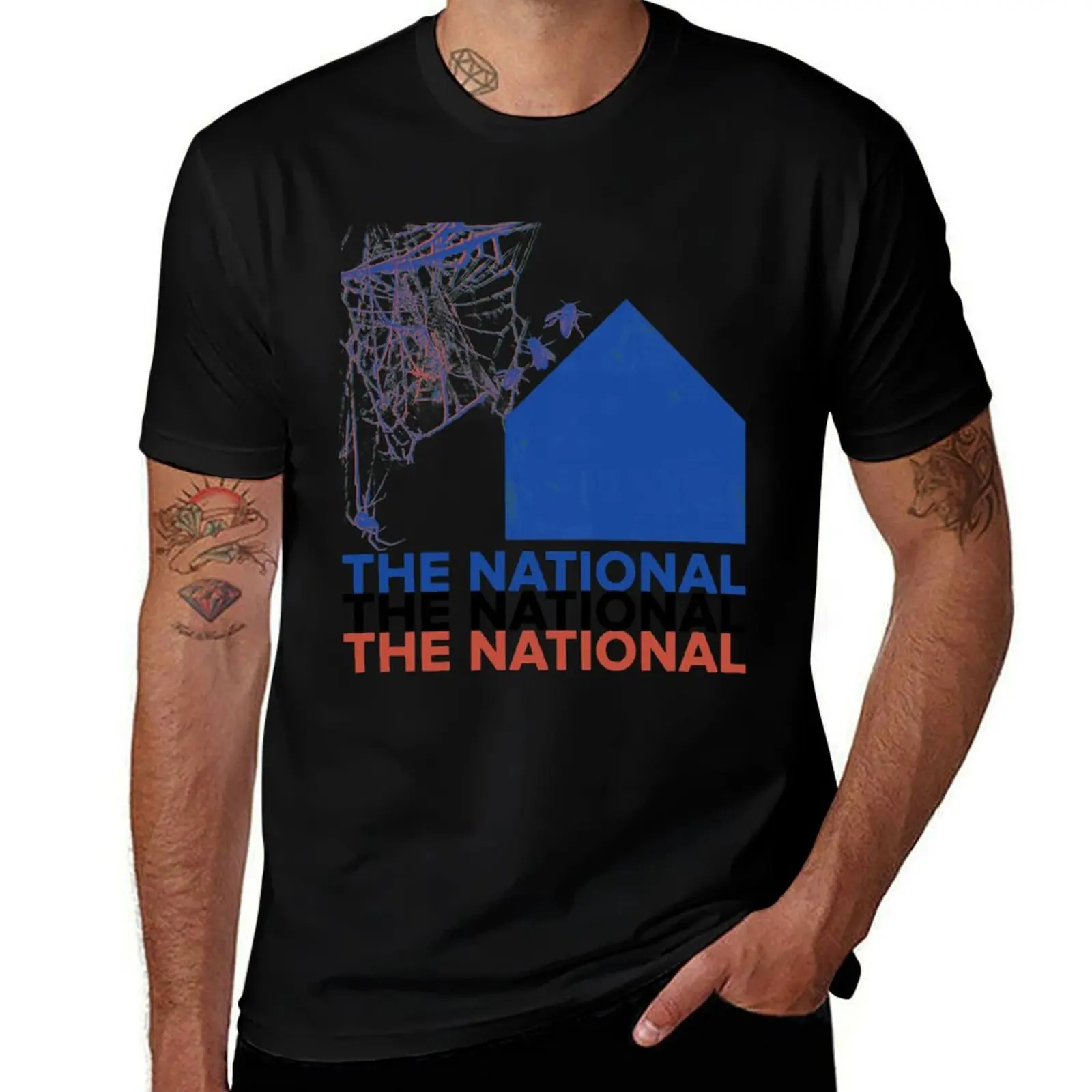 The National (Band) - Sleep Well Beast T-Shirt man t shirts for men casual anime tshirt t shirts for man pack cotton T-Shirt