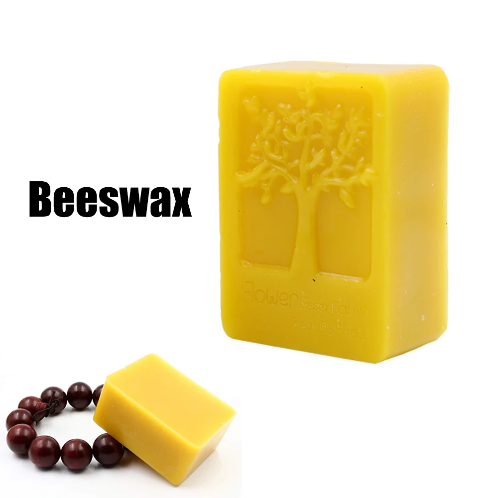 

1pcs Beeswax Furniture Care Product Premium Beeswax Blocks For Wood Crafts Furniture Polishing Diy For Handicraft For Polishing