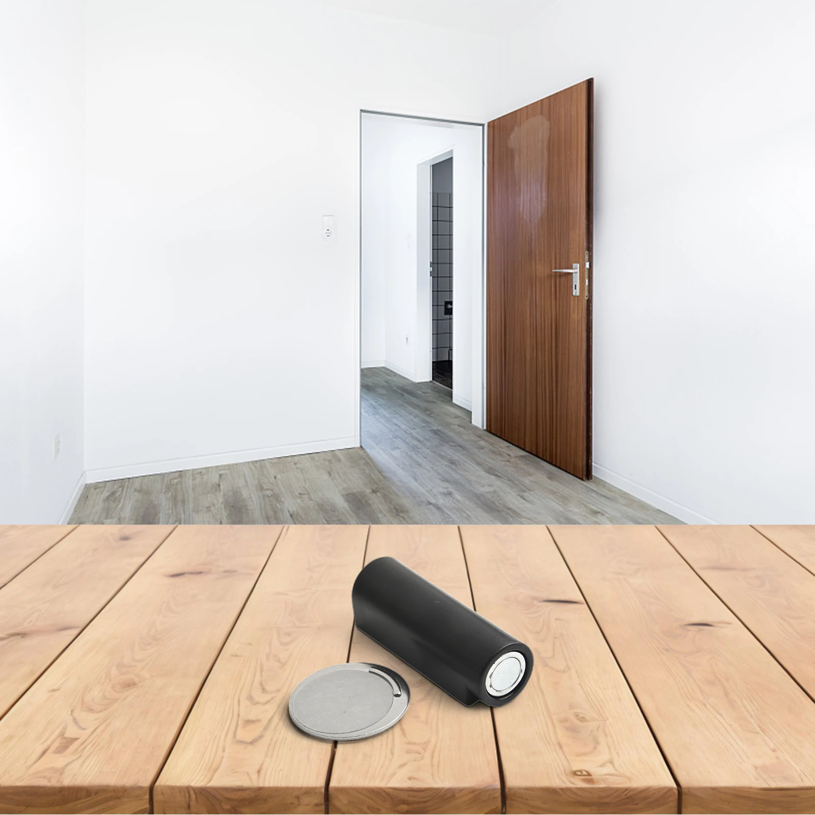 For Avoiding Door Damage Magnetic Door Stopper Door Hardware Convenient Prevents Door Slamming For All Door Materials