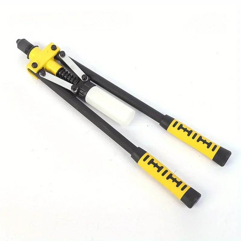 1pc Manual Heavy-Duty Rivet Gun Double Handle Riveting Gun Woodworking Home Decoration Tool Riveter For 3.2~4.8mm Rivet DIY Tool