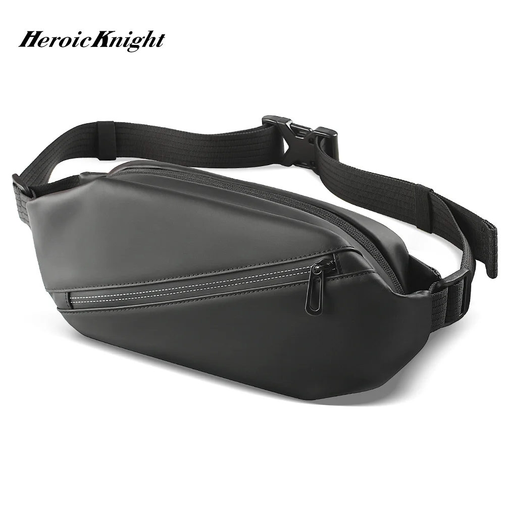 Heroic Knight Men's Casual Waist Bag Waterproof Chest Packs Travel Fashion Fanny Pack For Women's Outdoor Sports Crossbody Bags